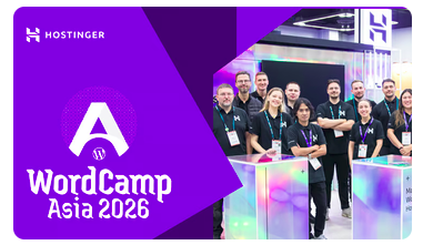Hostinger team at WordCamp Asia 2026